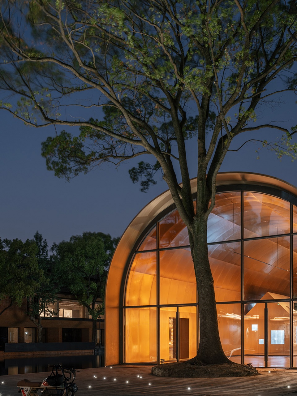 copper blockhouse by wutopia lab