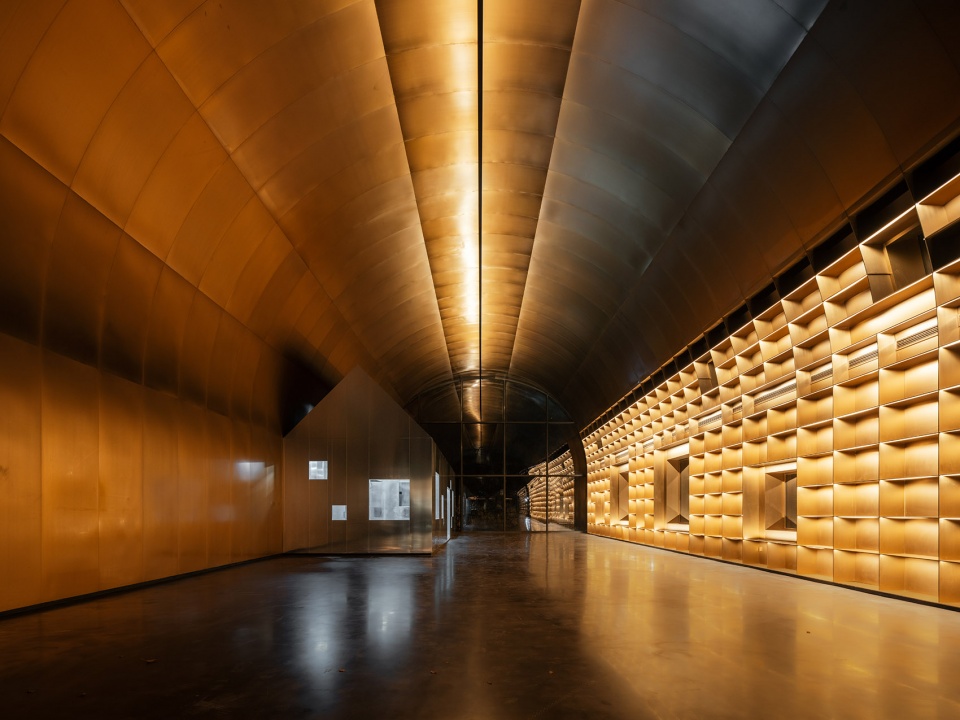copper blockhouse by wutopia lab