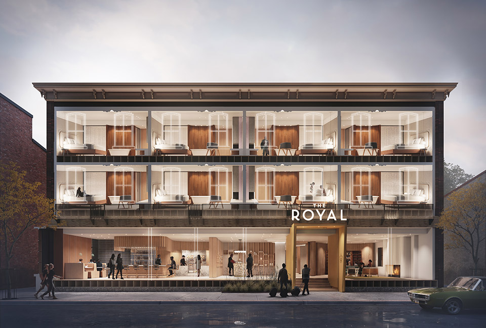 The Royal Hotel by Giannone Petricone Associates Inc. Architects 谷德设计网