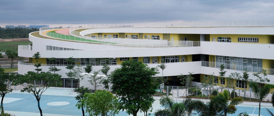 haikou jiangdong huandao experimental school by tao