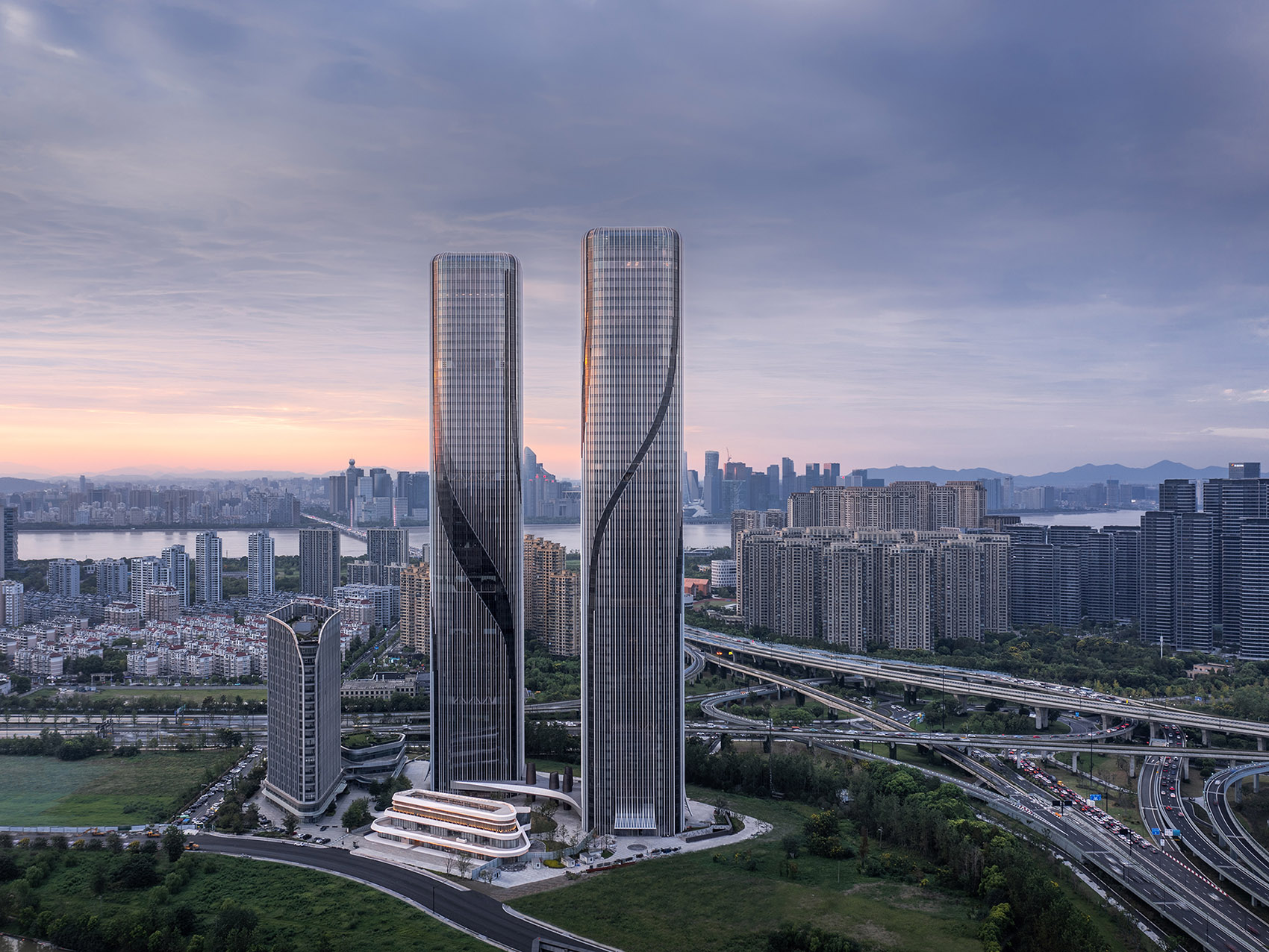 Hangzhou Shimao Wisdom Tower Super High-rise Urban Complex by Atelier ...