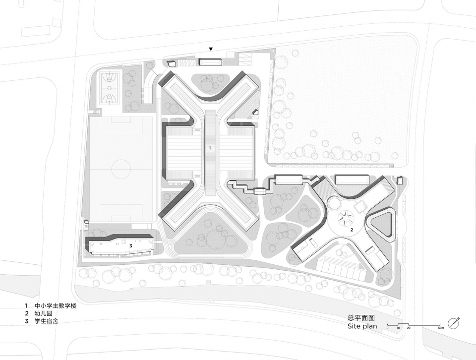 education hub hangzhou international school his by zhu peidong line studio gad