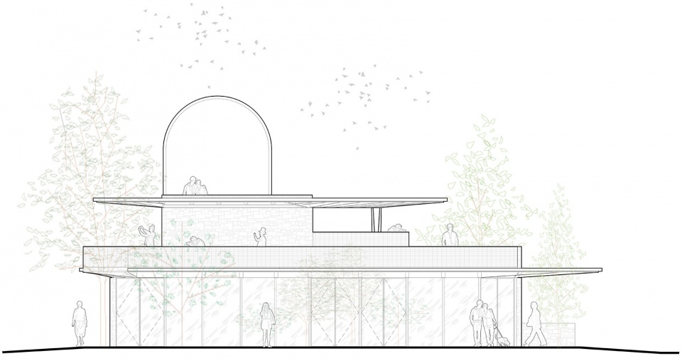 station of the xili lake greenway by original design studio tjad