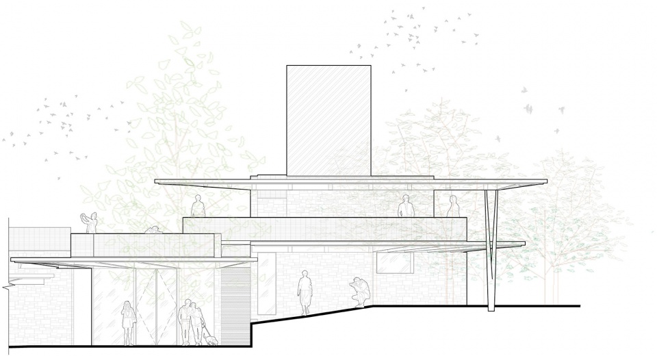 station of the xili lake greenway by original design studio tjad