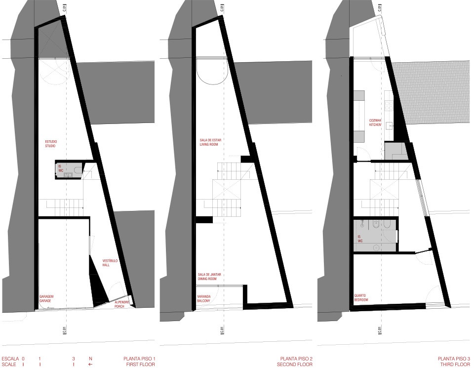 Casa Vertical by Ivo Tavares Studio