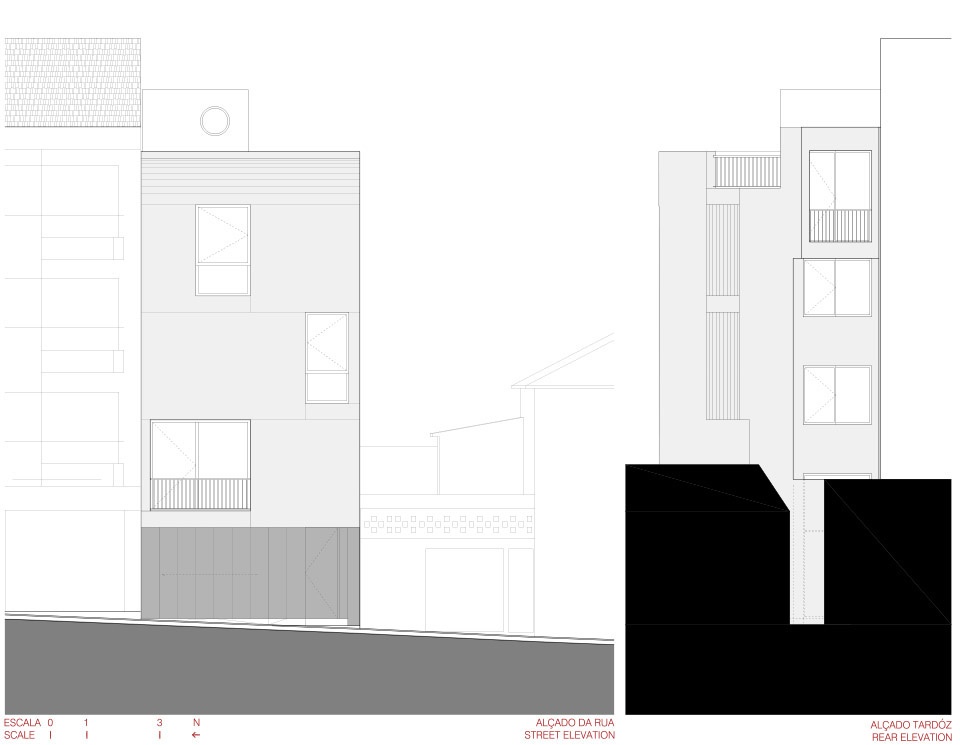 Casa Vertical by Ivo Tavares Studio