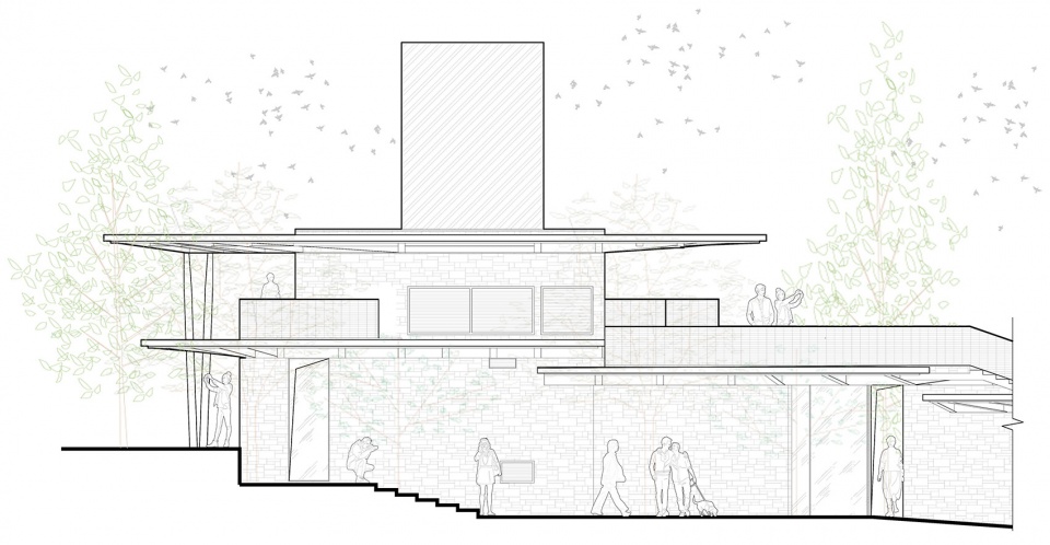 station of the xili lake greenway by original design studio tjad