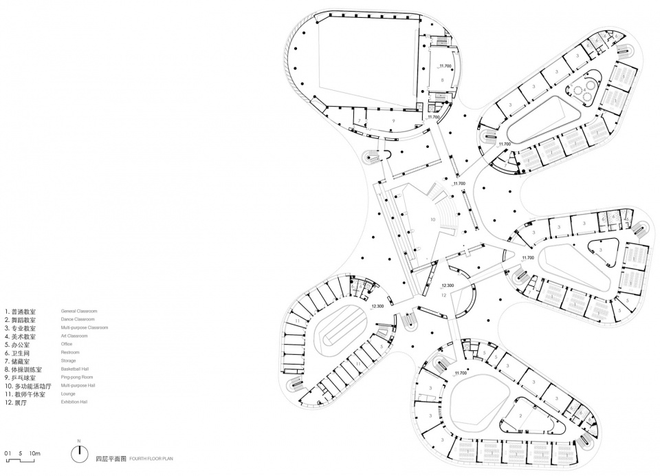haikou jiangdong huandao experimental school by tao