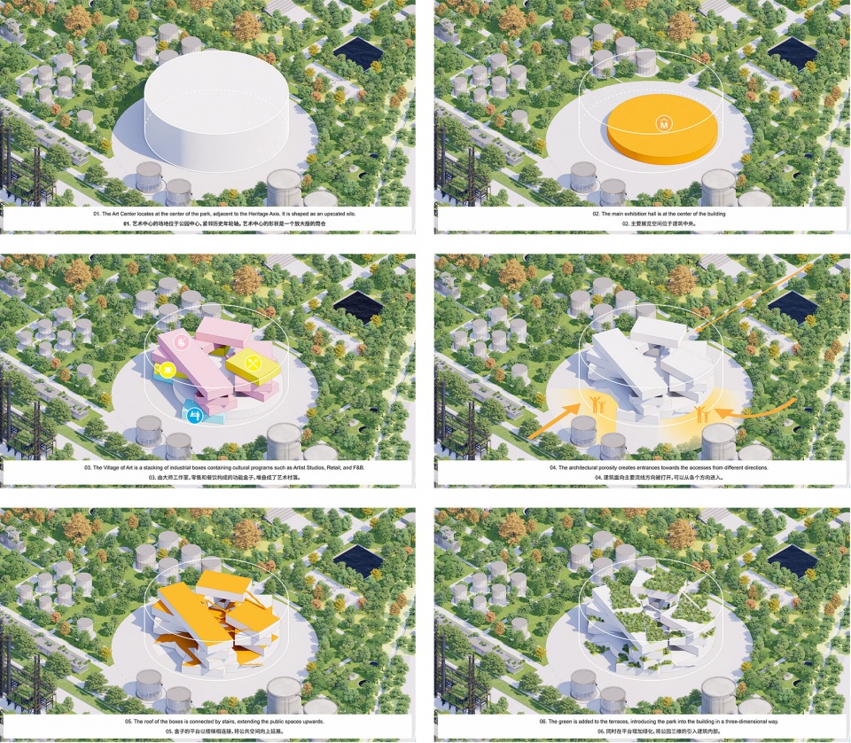 mvrdv transforms hangzhou oil refinery factory