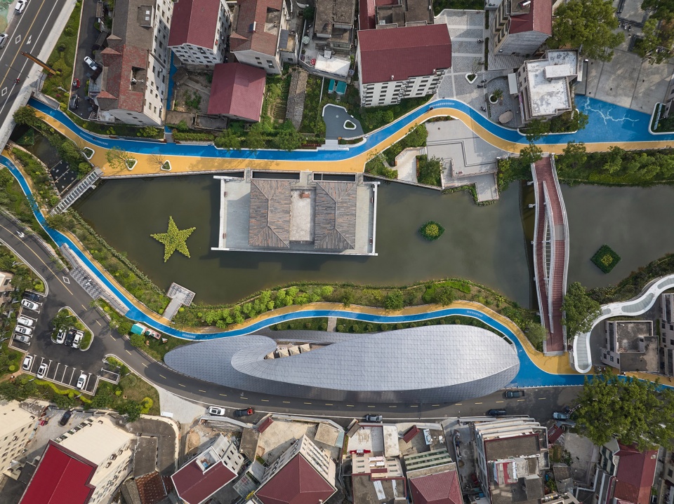 wanan shikoutang fish culture center by oumoumou studio sjtu