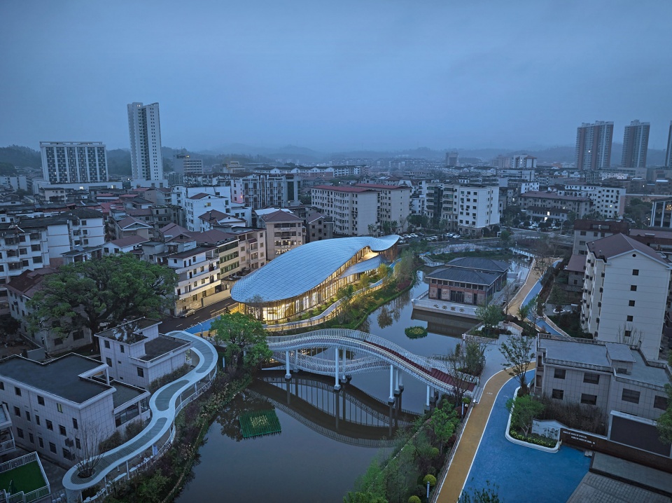 wanan shikoutang fish culture center by oumoumou studio sjtu