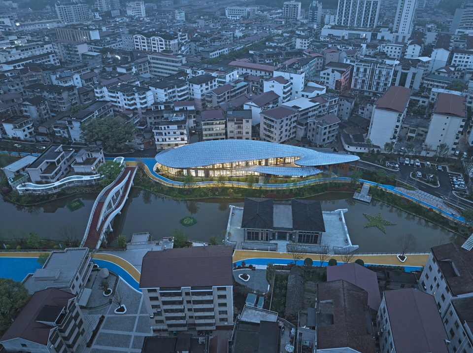 wanan shikoutang fish culture center by oumoumou studio sjtu