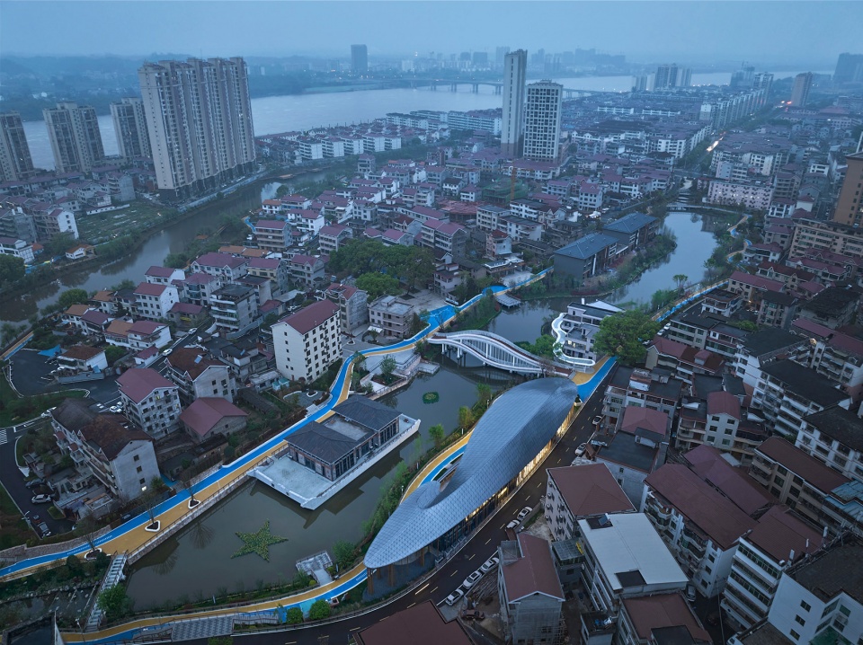 wanan shikoutang fish culture center by oumoumou studio sjtu