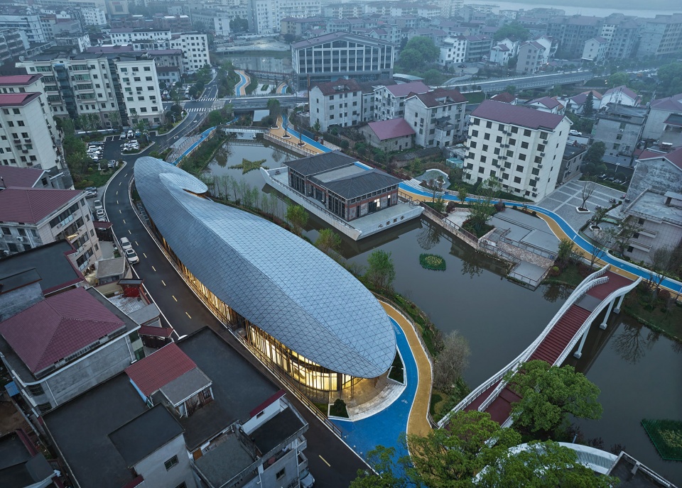 wanan shikoutang fish culture center by oumoumou studio sjtu