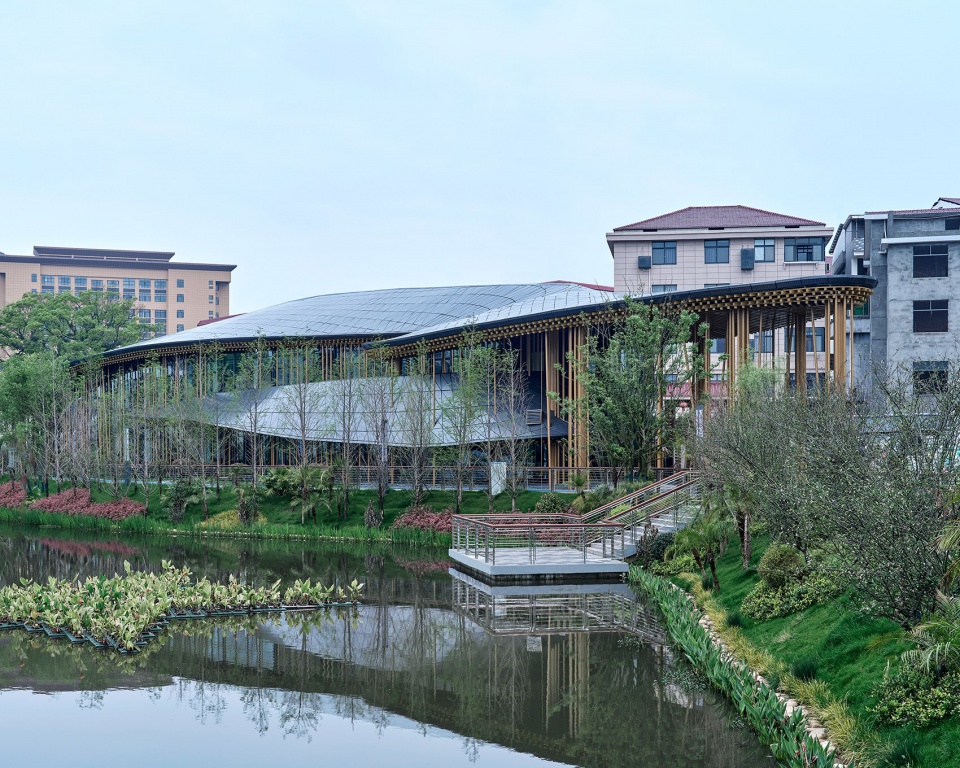 wanan shikoutang fish culture center by oumoumou studio sjtu