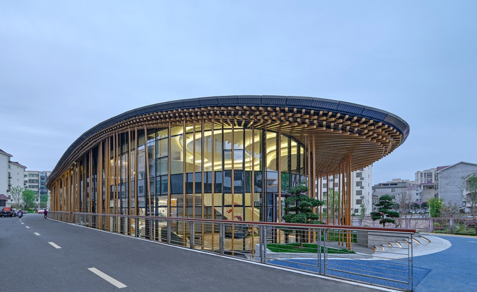 wanan shikoutang fish culture center by oumoumou studio sjtu