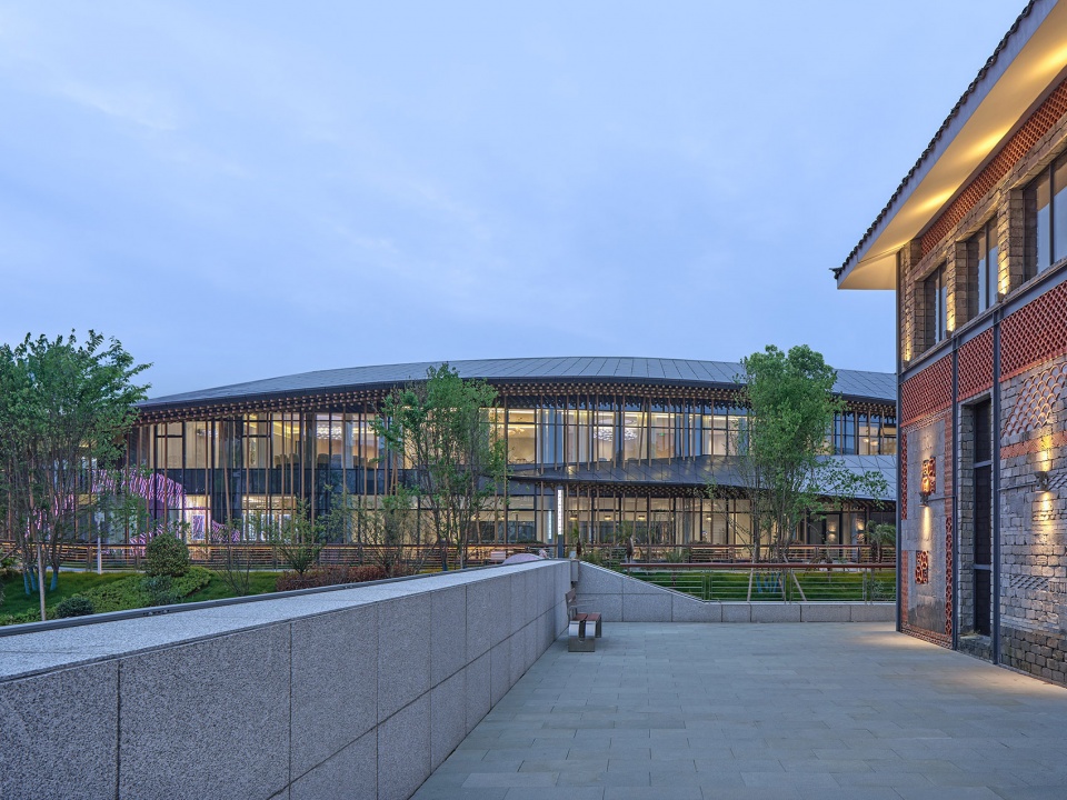wanan shikoutang fish culture center by oumoumou studio sjtu