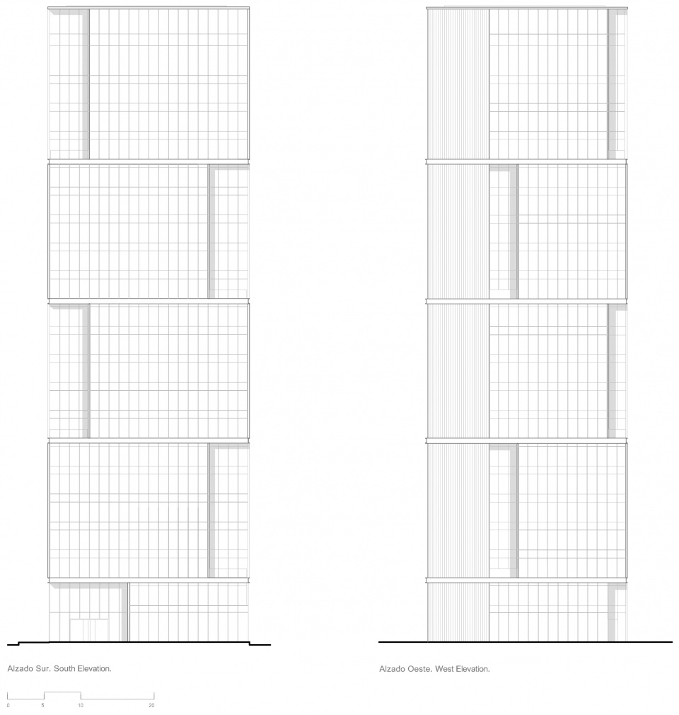 office tower in plaza europa 34 by gca architects