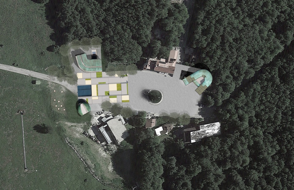 Masterplan for Gran Sasso in Abruzzo by Steven Holl Architects