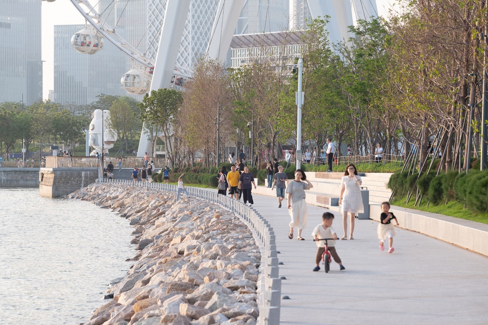 Bao an Demonstration Section of West Dynamic Coastal Zone China by AUBE