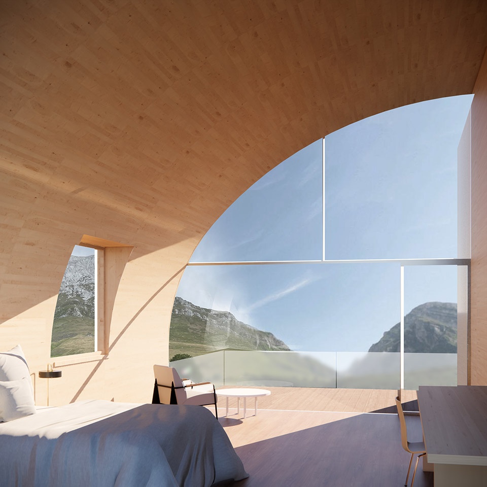 Masterplan for Gran Sasso in Abruzzo by Steven Holl Architects