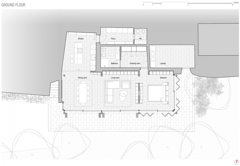 Private holiday villa by the Mediterranean sea Studio Bressan