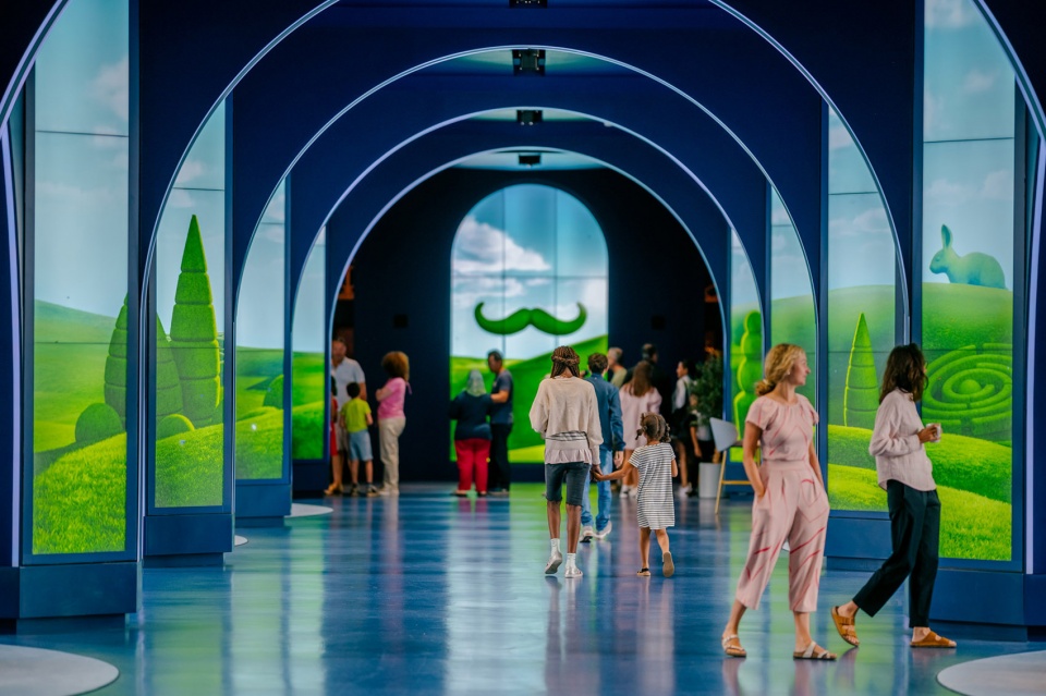 moment factory and schroders reimagine hospitality with the grand magic hotel