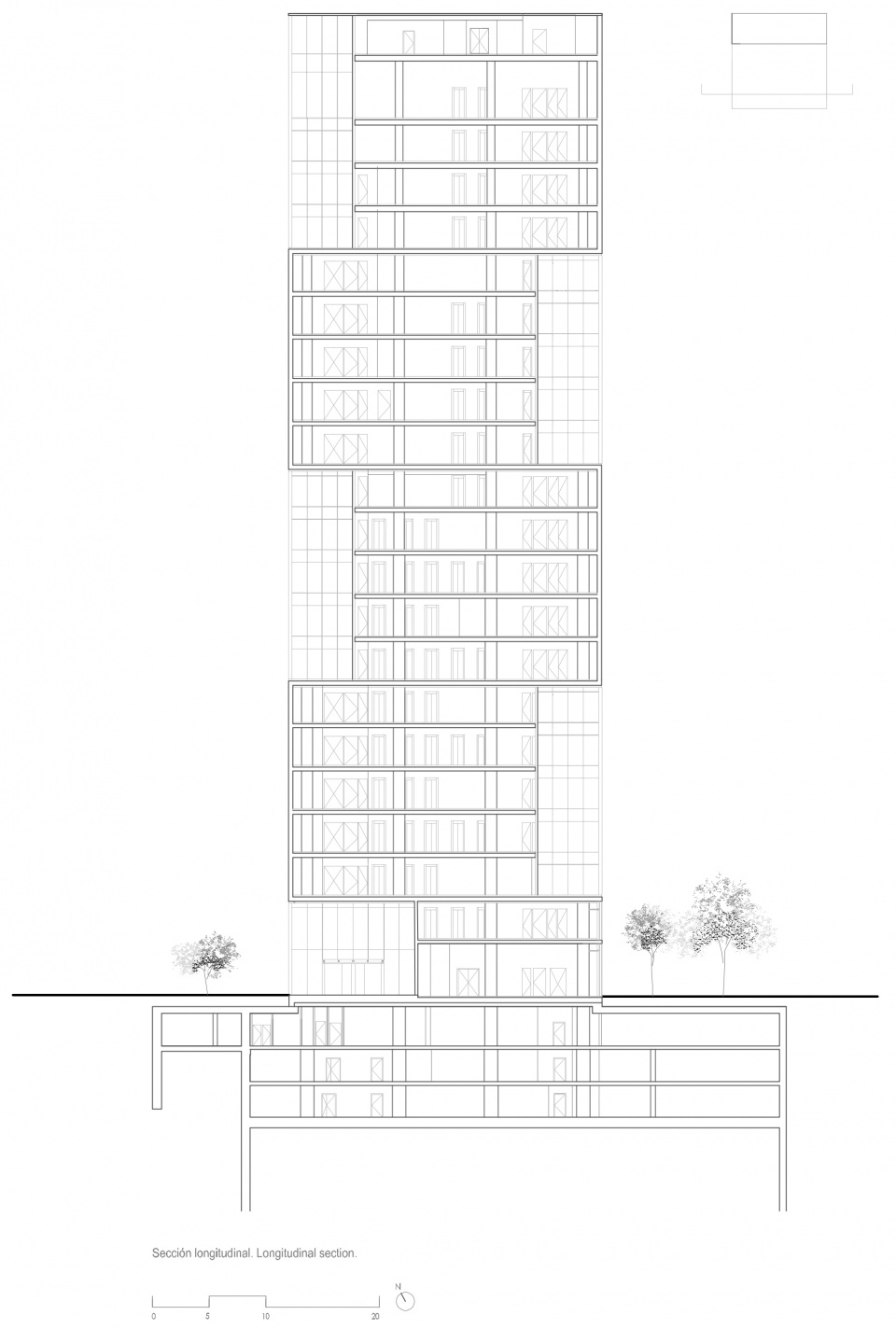 office tower in plaza europa 34 by gca architects