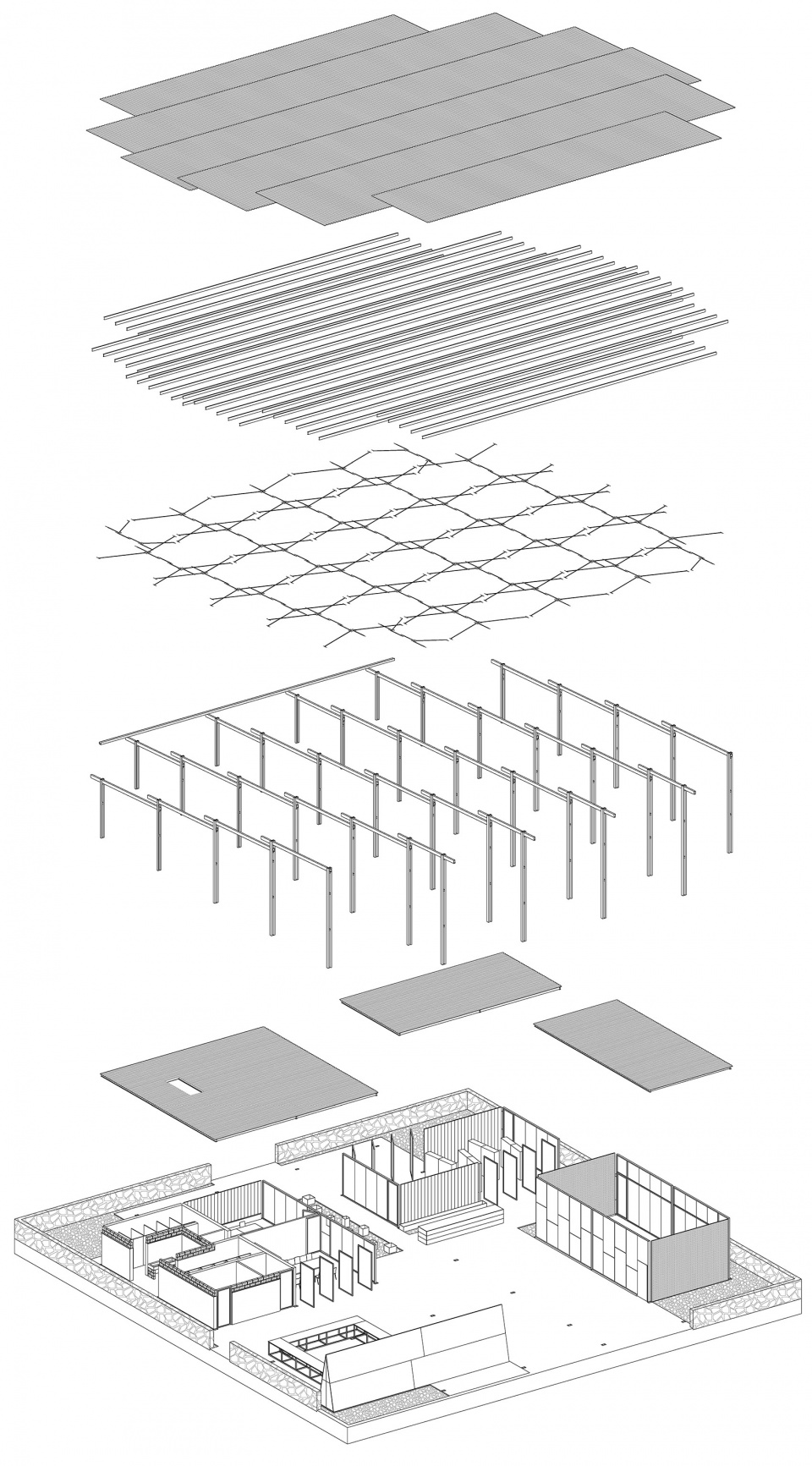 五福龙井农产品展示中心,湖北 / 小写建筑事务