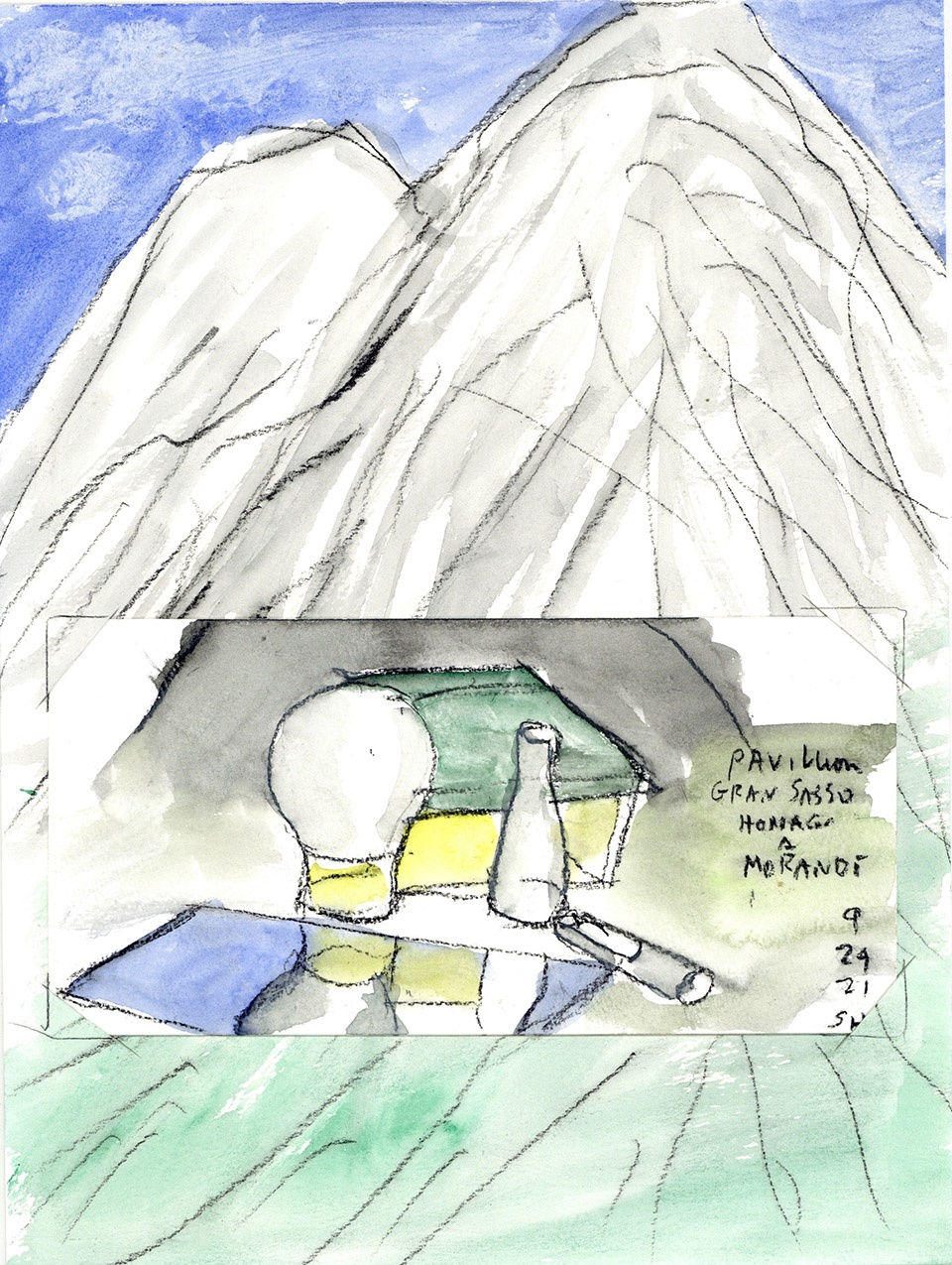 Masterplan for Gran Sasso in Abruzzo by Steven Holl Architects