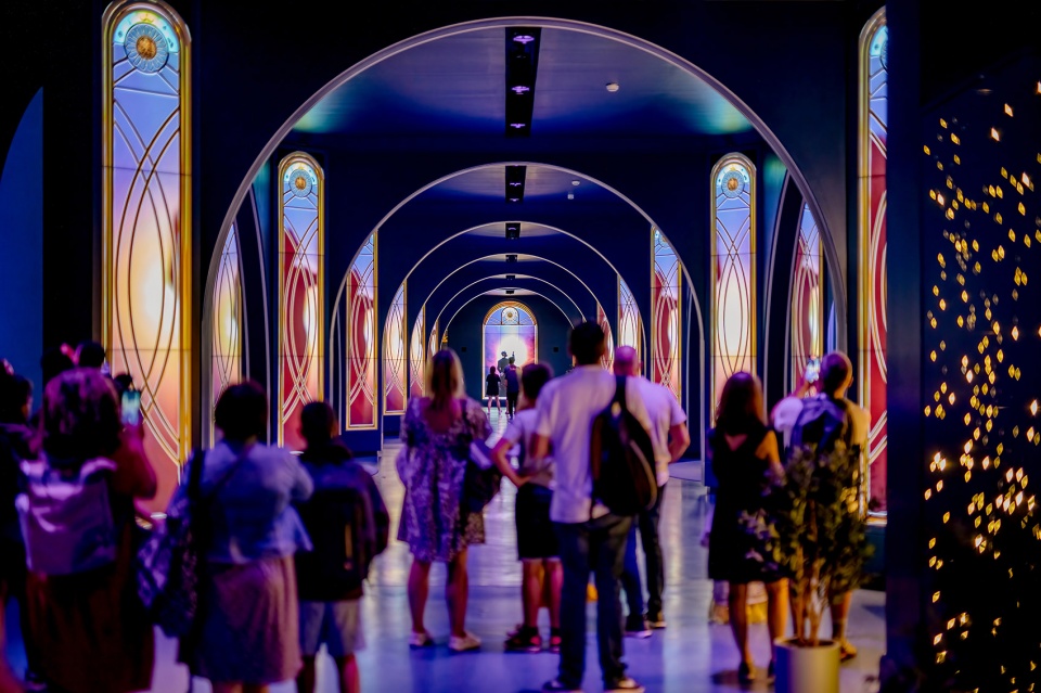 moment factory and schroders reimagine hospitality with the grand magic hotel