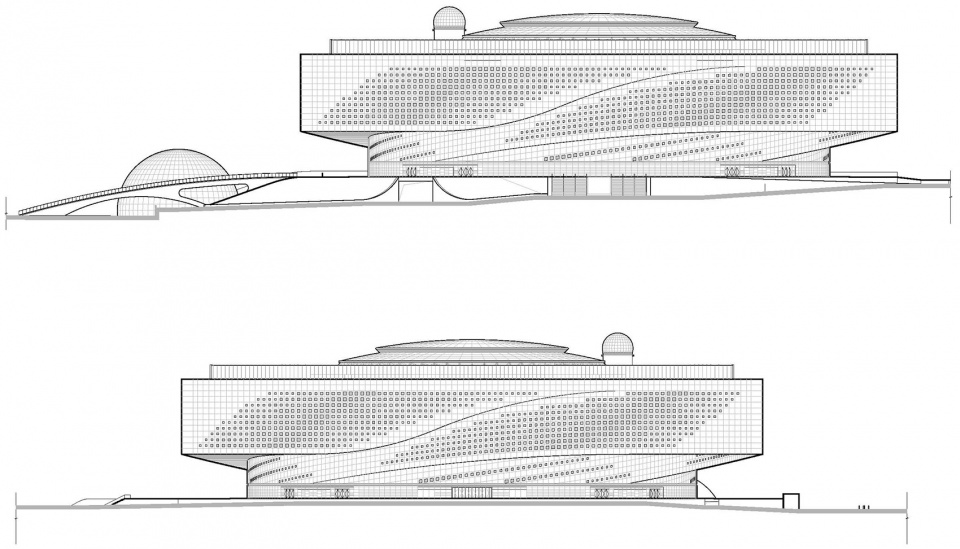 hubei science and technology museum by csadi