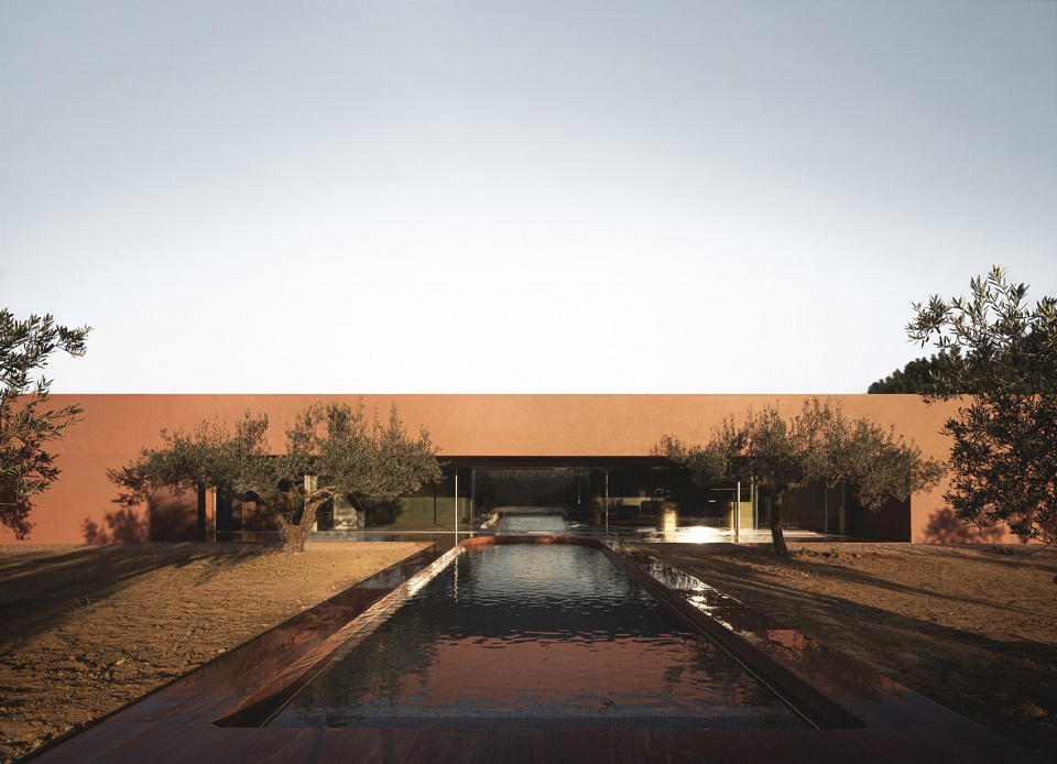 the olive grove house by balzar arquitectos