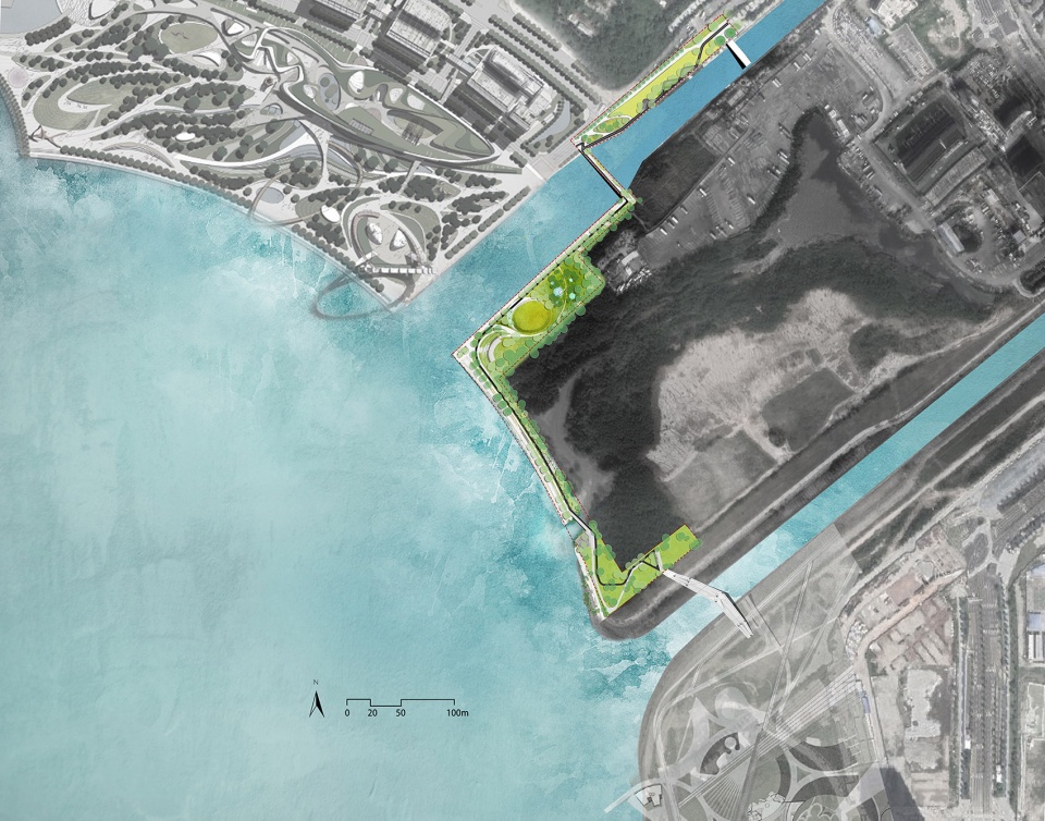 Bao an Demonstration Section of West Dynamic Coastal Zone China by AUBE