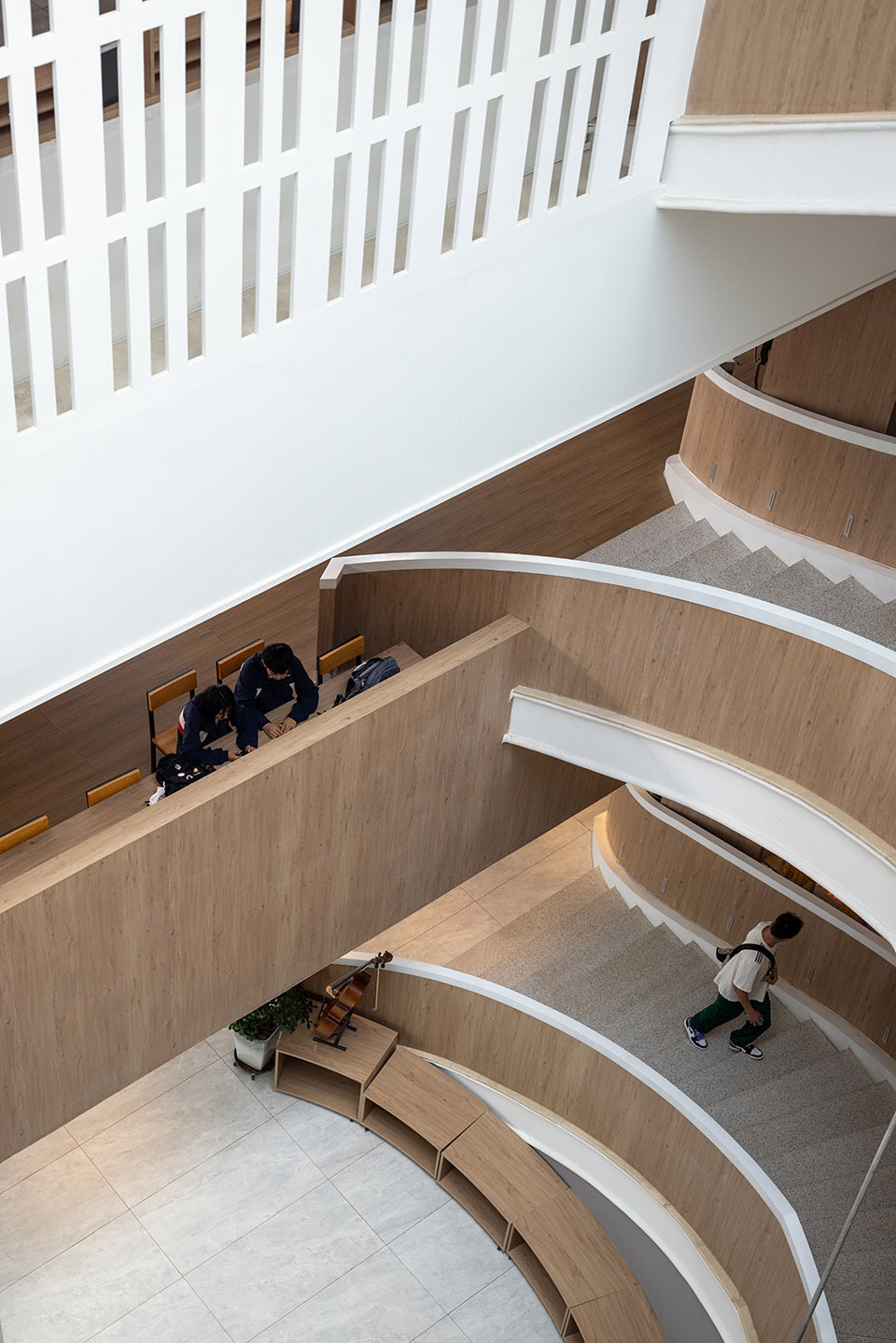 Xinhua Bookstore Yuxi Nie Er Book City China by Poetic Design Office of S P Space