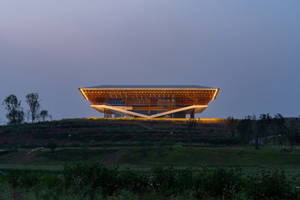 chengdu tianfu city planning hall by and studio