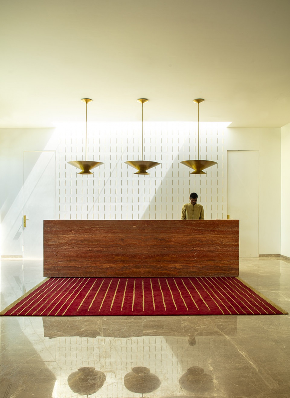hotel in bodh gaya by sjk architects