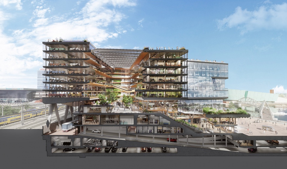 unstudios new city campus for travel leader booking com opens in amsterdam