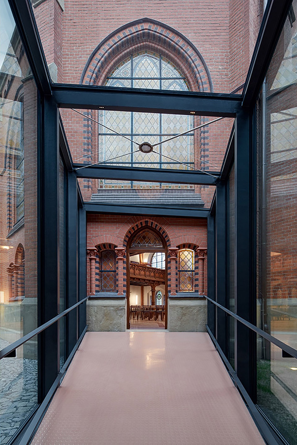 The Red Church Reconstruction by atelier r ihz