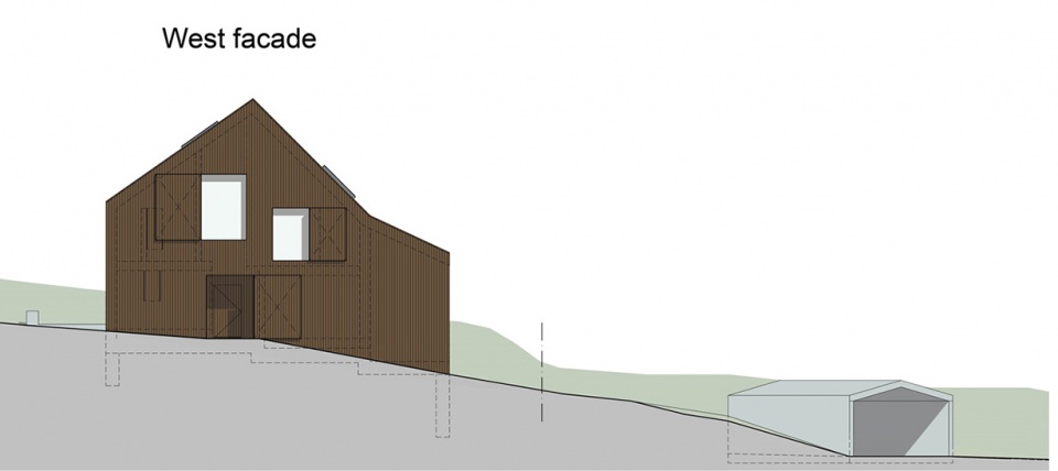 residential barn in a hamlet zone by be architektur gmbh