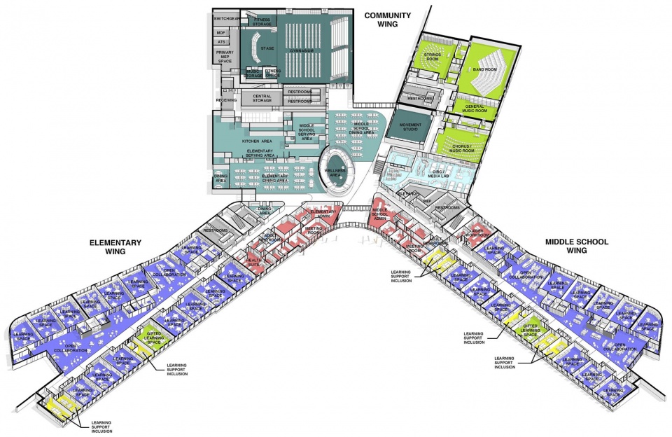 Ehrman Crest Elementary and Middle School CannonDesign.pic