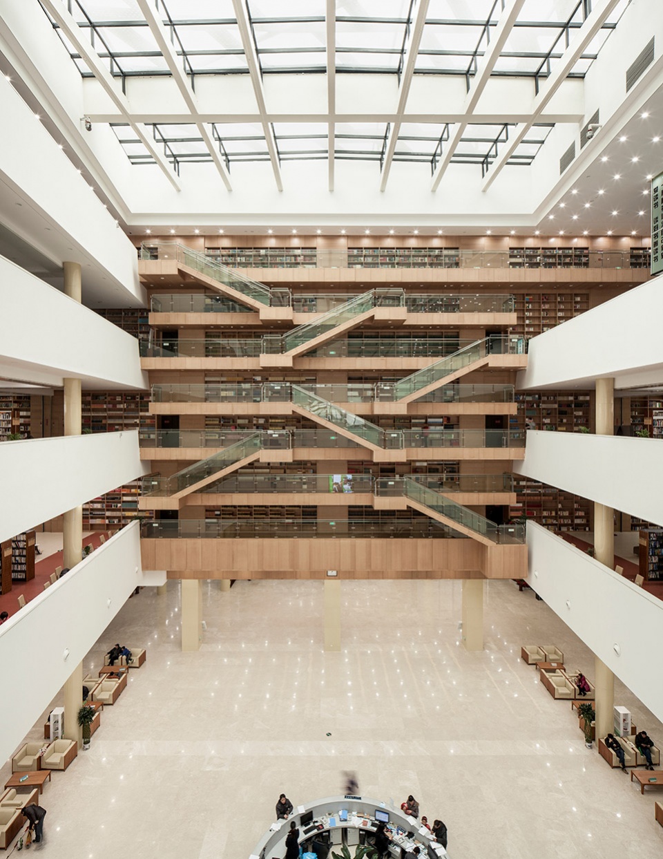 shandong provincial cultural and art center the three buildings by architecturestudio