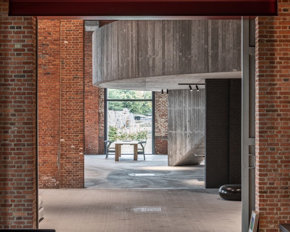 showroom ark38 objekt architecten hans sterck