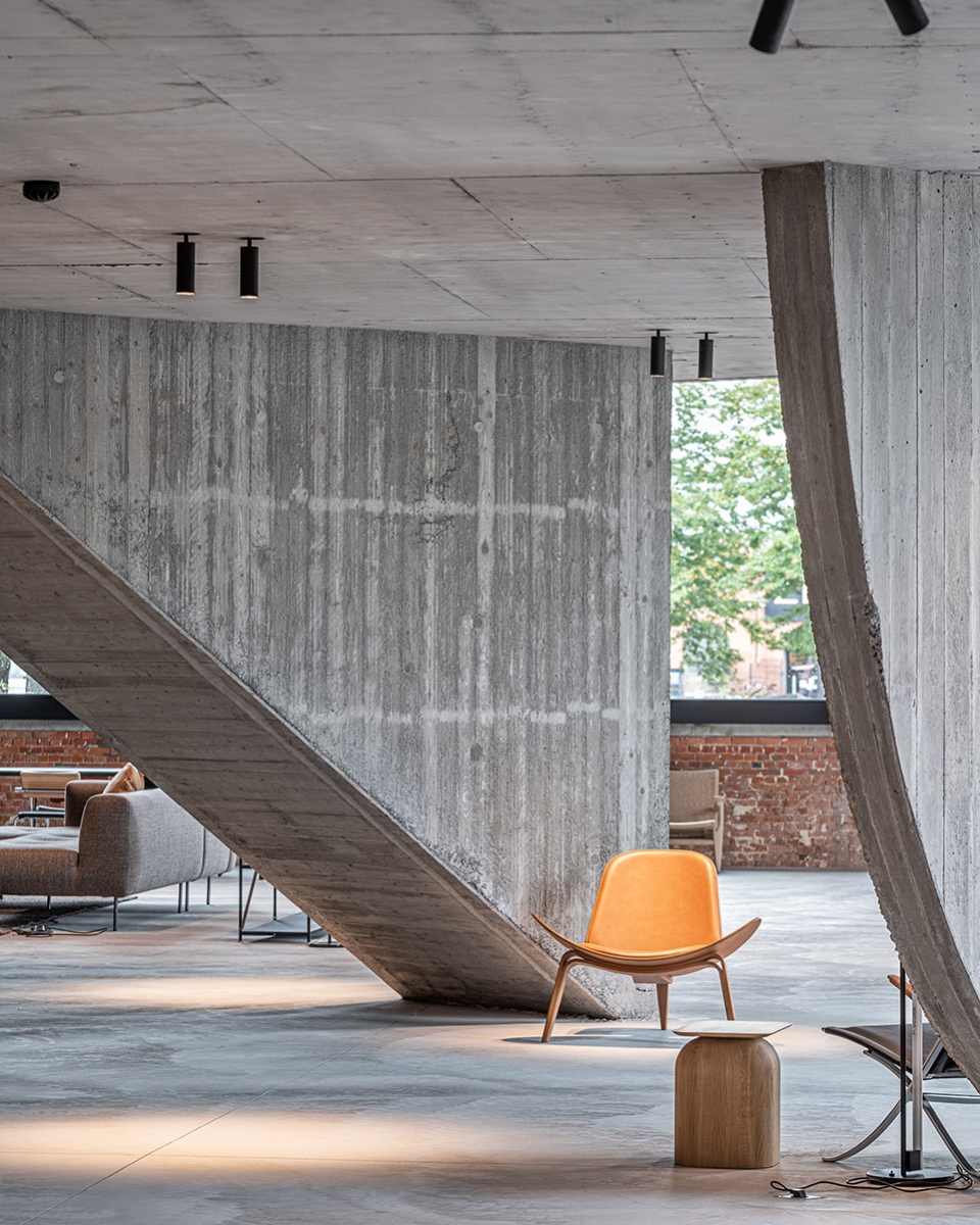 showroom ark38 objekt architecten hans sterck