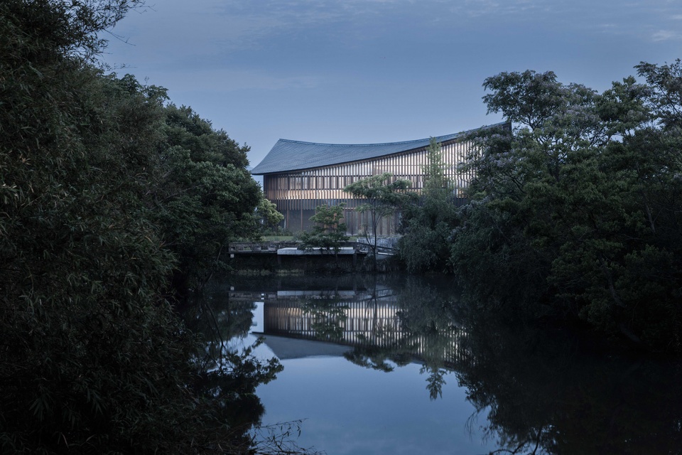 Clover Auditorium China by Hangzhou Yuanshe Architectural Landscape Design Co Ltd