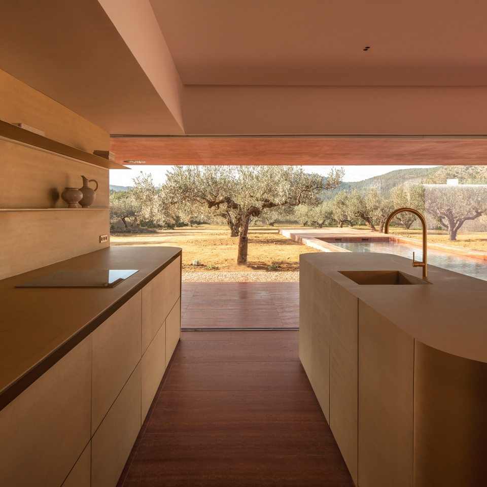 the olive grove house by balzar arquitectos
