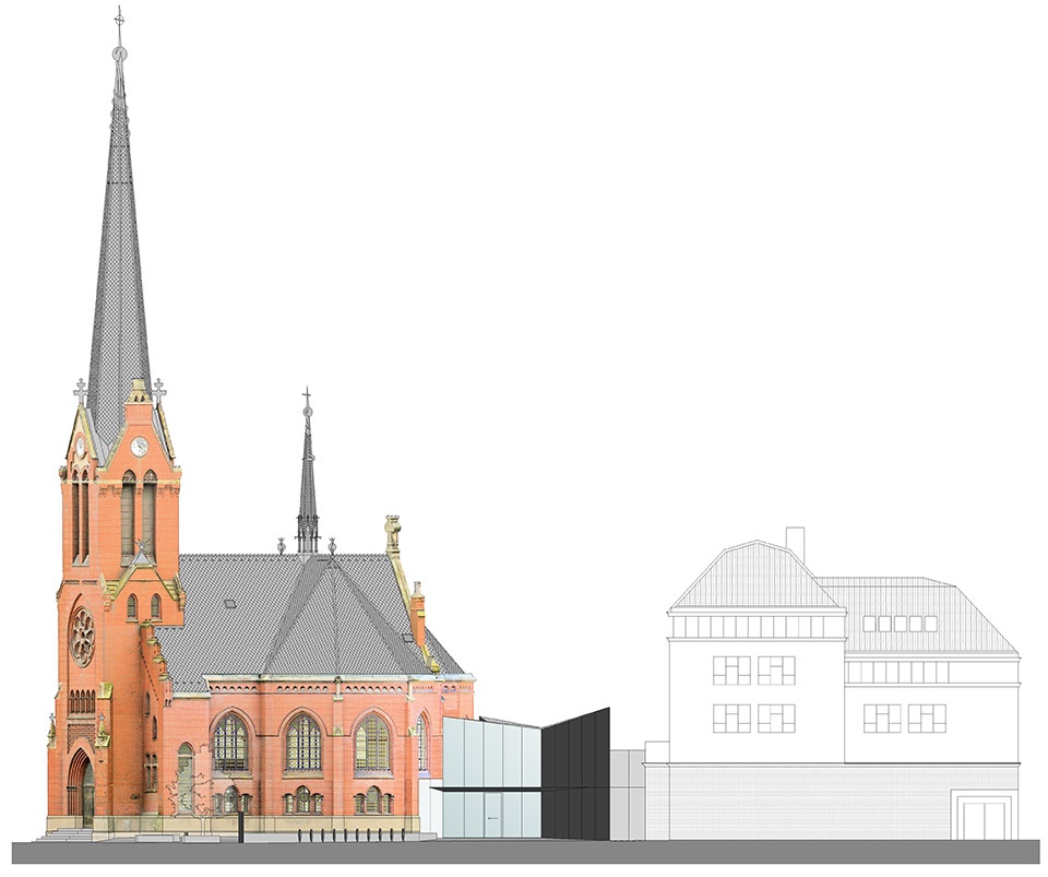 The Red Church Reconstruction by atelier r