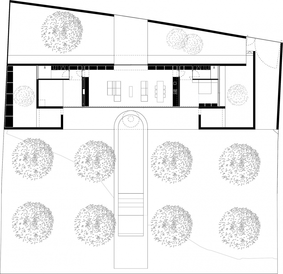 the olive grove house by balzar arquitectos