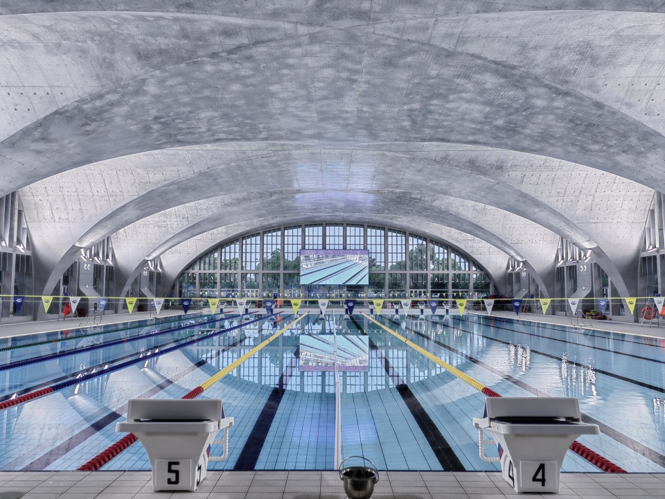 natatorium of southeast university by zhou qi studio architects and engineers associates of southeast university