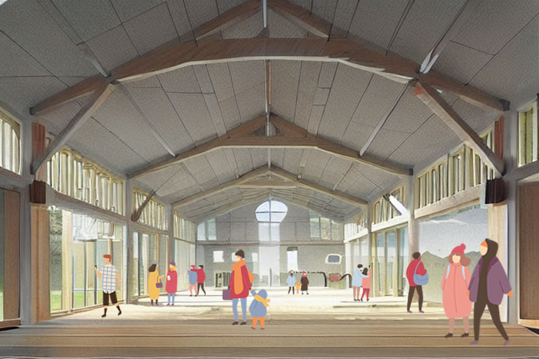 urban renewal and regeneration of huacao campus shanghai academy of agricultural sciences oumoumou studio
